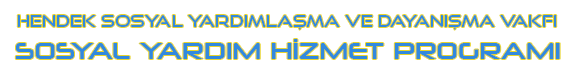 HENDEK SOSYAL YARDIM BİLGİ SİSTEMİ